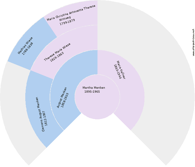 Richard von Beulwitz Diagrama circular