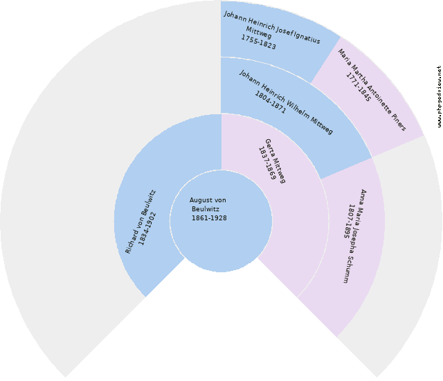 Johann Heinrich Wilhelm Mittweg Circle Diagram